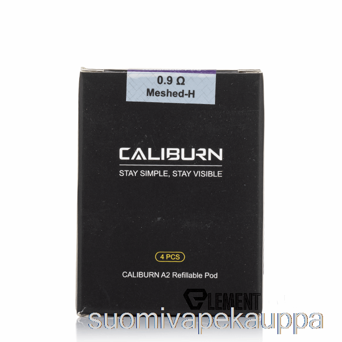 Vape Suomi Uwell Caliburn A2 Vaihtokotelot 0.9ohm Caliburn A2 Podit